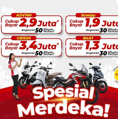 Menyambut Hari Kemerdekaan Ini Deretan Promo Honda di Bulan Agustus 2023 Dari Astra