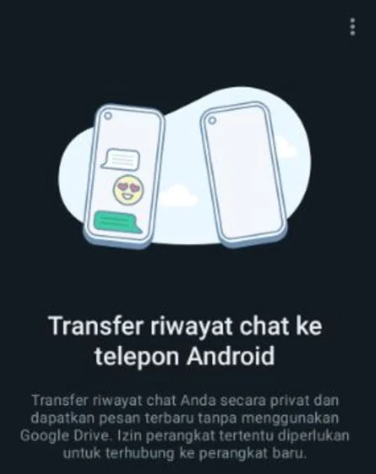 Cara Memindahkan Chat Whatsapp ke HP Baru