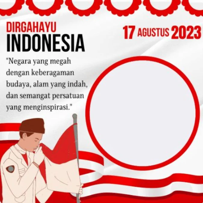 Link Twibbon HUT RI Ke-78 17 Agustus 2023 Dengan Design Terbaik dan Modern