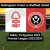 Nottingham Forest vs Sheffield United