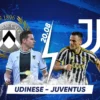 Udinese vs Juventus di Serie A 2023