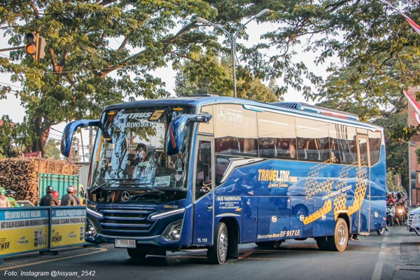 PO Travelink Trans Merilis Unit Bus Baru Ex Pameran GIIAS 2023