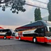 PO Harapan Jaya Meluncurkan 2 Unit Bus Baru dari Karoseri Tentrem