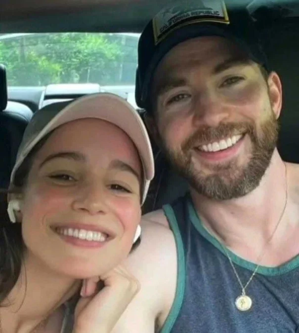 Chris Evans dan Alba baptista