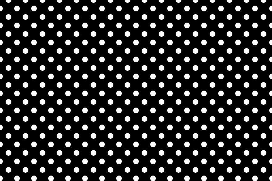 gorden motif polkadot