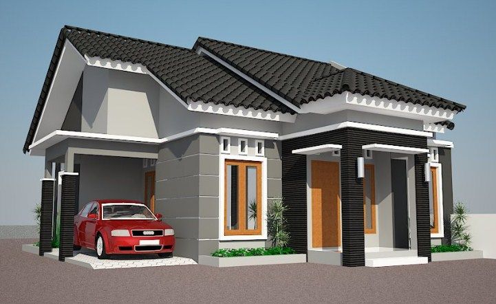 Model atap rumah minimalis