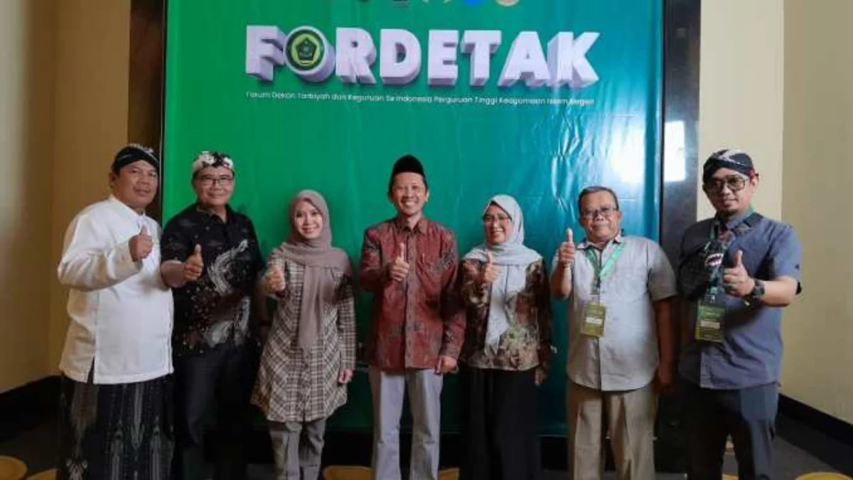 FORDETAK Wadahi Komunikasi Para Dekan dan Akademisi Tarbiyah 