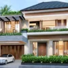 rumah mewah minimalis modern 2 lantai