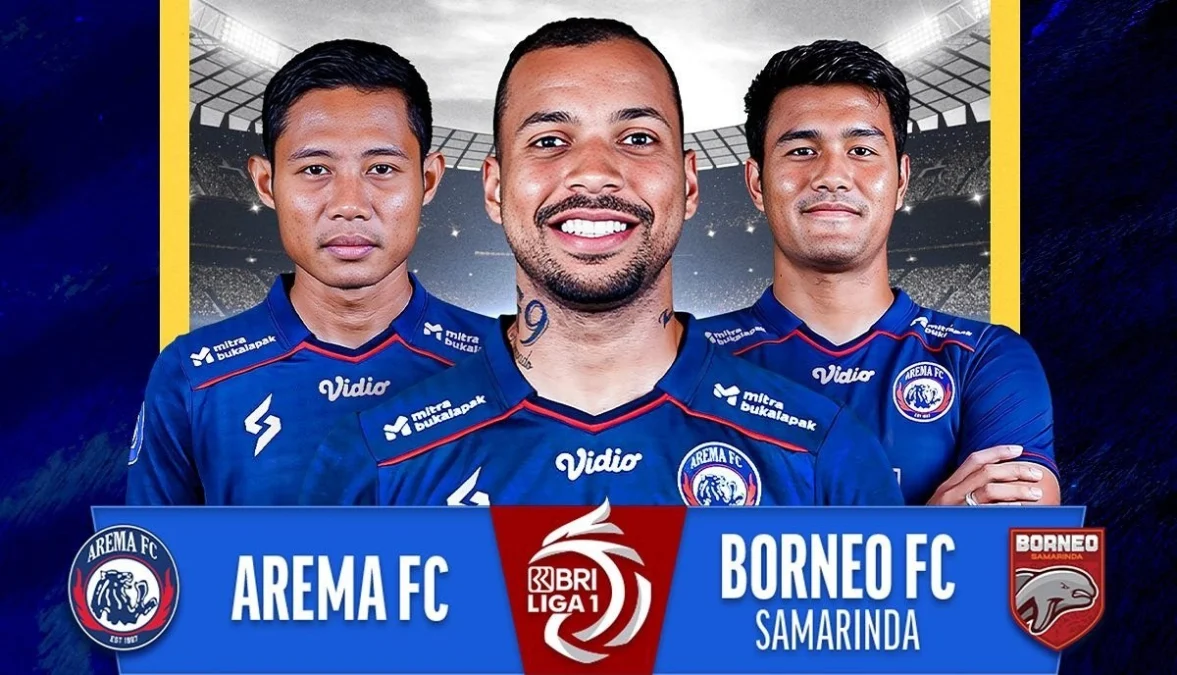 hasil arema vs borneo