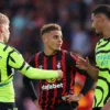 hasil pertandingan Bournemouth vs Arsenal