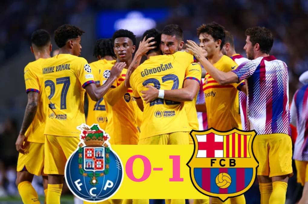 hasil pertandingan porto vs barcelona