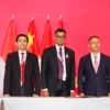 Disaksikan Jokowi, PLN Teken Kerjasama dengan 9 Perusahaan di ICBF China 2023