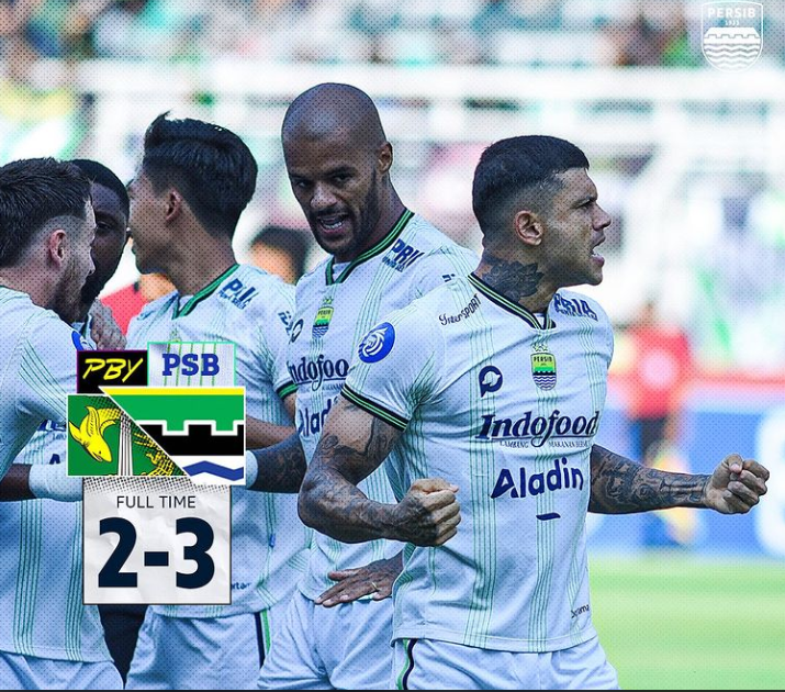 Hasil Persebaya vs Persib