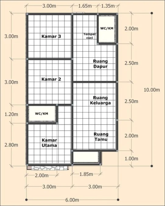 Inspirasi Sketsa Rumah Modern Budget 50 Juta