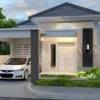 rumah minimalis modern mewah 1 lantai