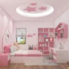 Ide Desain Kamar Tidur Anak Perempuan Serba Pink Dan Sangat Menggemaskan