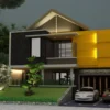 5 Ide Rumah Minimalis Modern 2 Lantai Dengan Garasi Yang Keren Abis