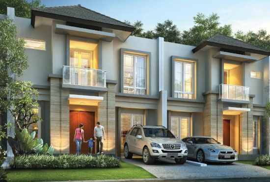 Desain rumah modern klasik berukuran 6x9 meter