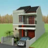 Injspirasi desain rumah 2 lantai tapi mewah