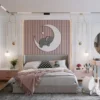 Desain kamar tidur perempuan minimalis