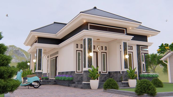 Model rumah modern sederhana