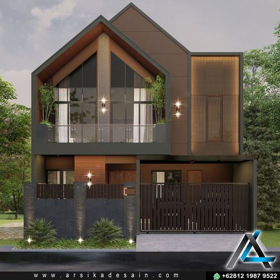 Inspirasi Desain Rumah 2 Lantai Minimalis