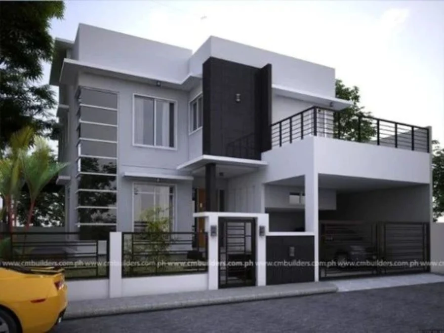 Inspirasi Model Tampak Depan Rumah Minimalis Modern 2 Lantai Simple Dan Sederhana