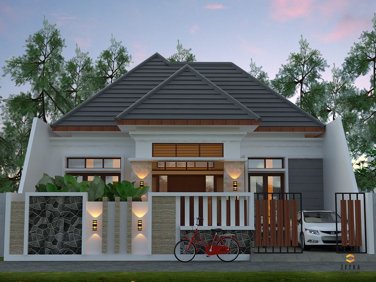 pagar rumah mewah minimalis modern tahun 2020?