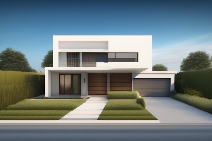 desain rumah minimalis modern mewah 1 lantai