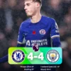 hasil chelsea vs Manchester city