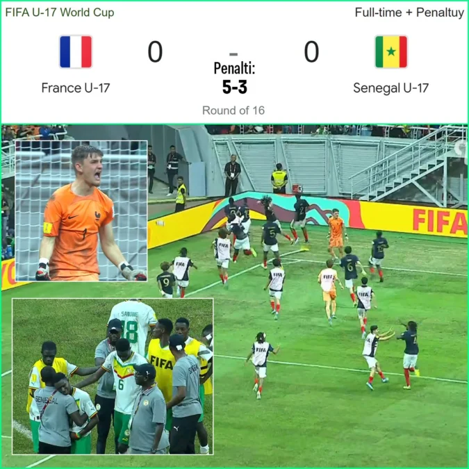 hasil prancis u-17 vs senegal u-17