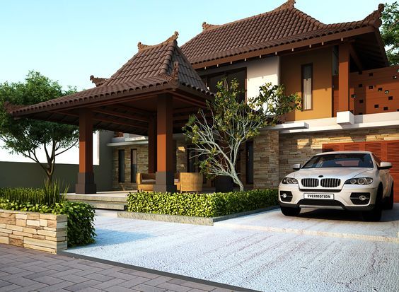 Desain Rumah Adat Jawa Modern dan Minimalis