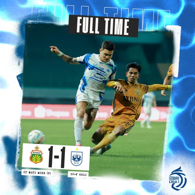 Hasil Bhayangkara FC vs PSIS Semarang