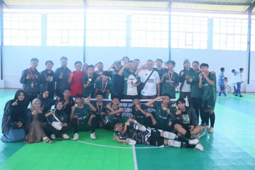 Tim Futsal IAIN Cirebon Sabet Emas di Porsi Jawara I