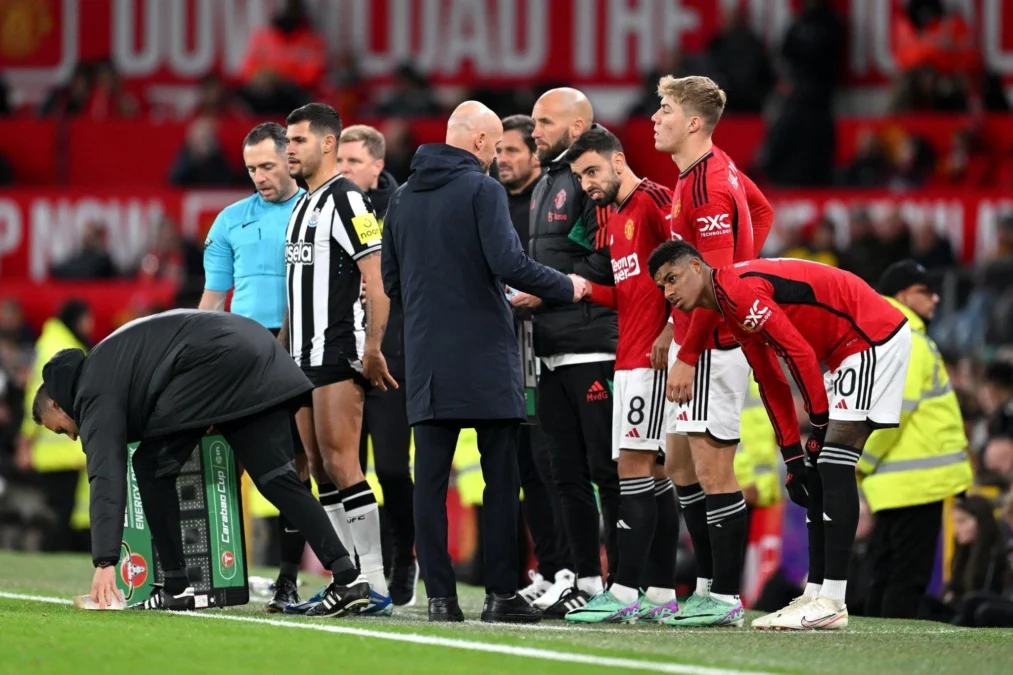 hasil Carabao Cup 2023 Manchester United vs Newcastle United