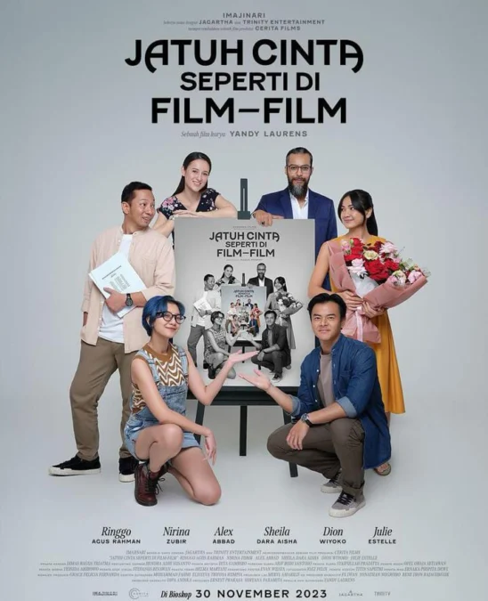 Sinopsis Serta Jadwal Tayang Film Komedi Jatuh Cinta Seperti di Film-Film