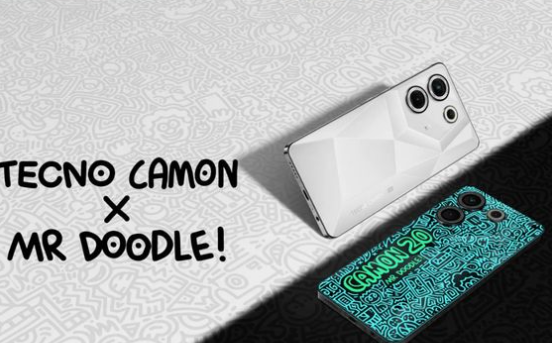 Tecno Camon 20 Series Tampil Lebih Menarik di Edisi Mr Doodle November 2023