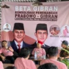 Relawan beta Gibran