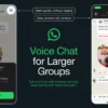 Coba Cek ! Whatsapp Rilis Fitur Baru Voice Chat Ternyata Ini Fungsinya