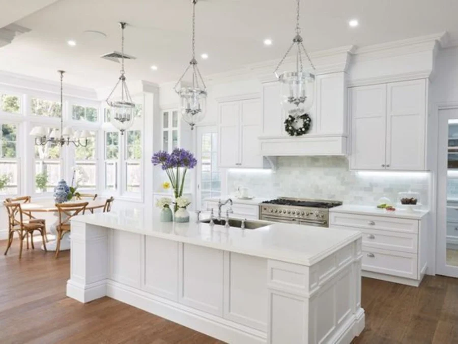 Desain Dapur Gaya American Style yang Mewah dan Elegan Desain Dapur Gaya American Style yang Mewah dan Elegan