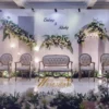 Contoh Dekorasi Pernikahan Indoor Sederhana dan Elegan