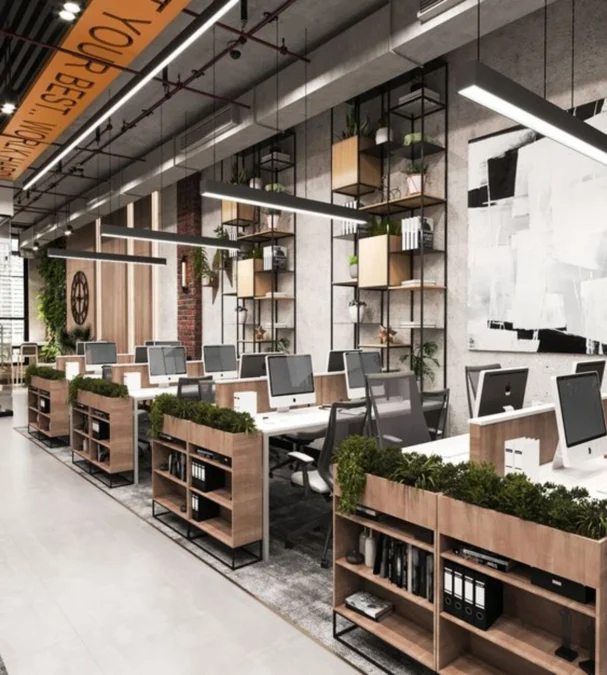 Desain Kantor Industrial Yang Cocok Untuk Anak Milenial