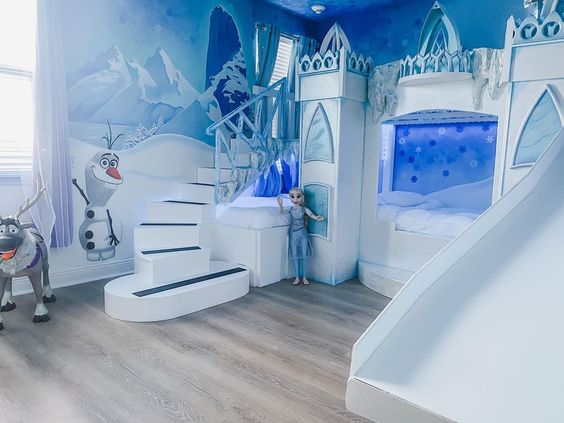 Inspirasi Desain Kamar Tidur Anak Perempuan Tema Disney