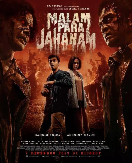 Sinopsis Serta Jadwal Tayang Film Horor Malam Para Jahanam : 3 Malam Neraka Paling Mematikan