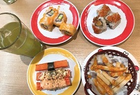 Menu Best Seller di Genki Sushi