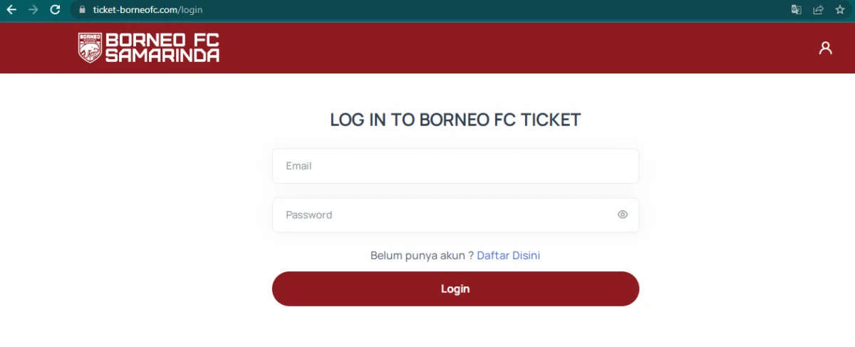 harga tiket borneo vs persik kediri