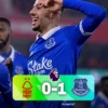 Hasil Nottingham Forest vs Everton di Premier League 2023/2024