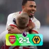 Hasil Arsenal vs Wolves di Premier League 2023/2024