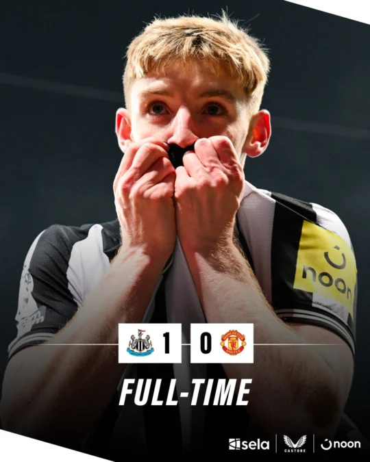 Hasil Newcastle United vs Manchester United di Premier League 2023/2024