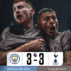 Hasil Manchester City vs Tottenham Hotspur